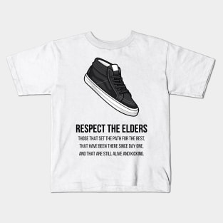 Vintage Skate Sneaker Kids T-Shirt